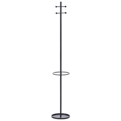 B&Q -  Minimalist Coat Stand Gillam Black