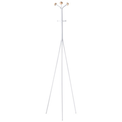 B&Q -  Minimalist Coat Stand Arnot White