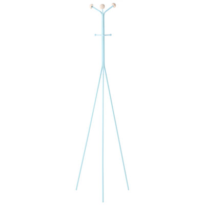 B&Q -  Minimalist Coat Stand Arnot Light Blue