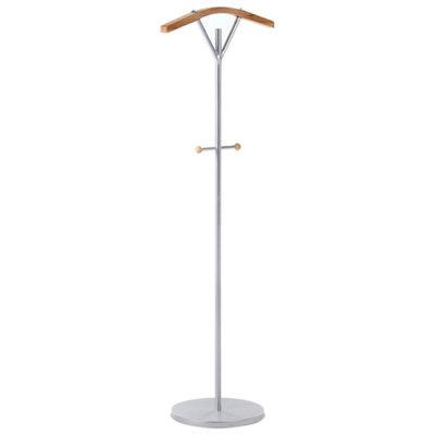B&Q -  Minimalist Coat Stand Thompson Silver