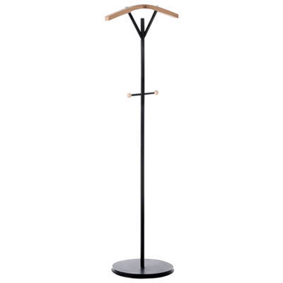 B&Q -  Minimalist Coat Stand Thompson Black