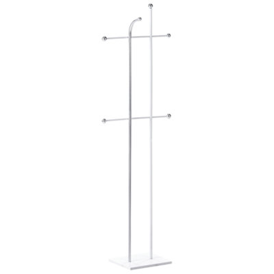 B&Q -  Minimalist Coat Stand Odhill Silver