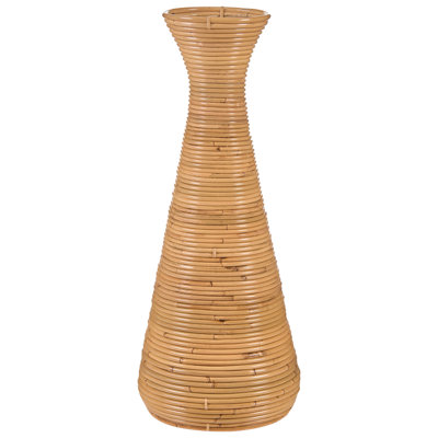 B&Q -  Decorative Vase Nidri Rattan 70 Cm Natural