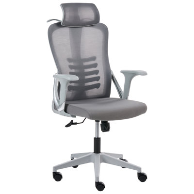B&Q -  Modern Office Chair Ergonox Grey