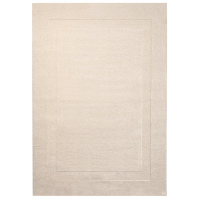 B&Q -  Rug Kargil Off-White 160 X 230 Cm Wool