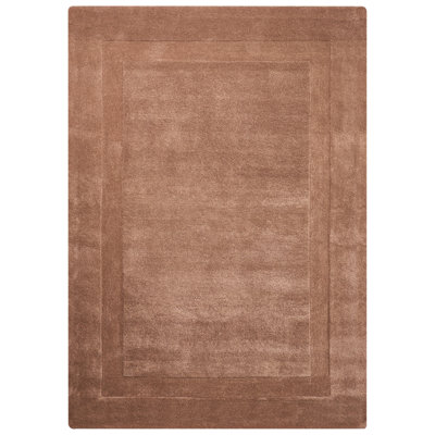 B&Q -  Rug Kargil Brown 160 X 230 Cm Wool