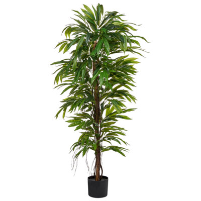 Beliani Artificial Plant Longifolia 155 Cm Green from B&Q