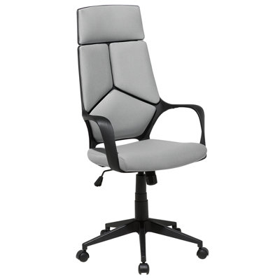 B&Q -  Minimalist Office Chair Delight Grey