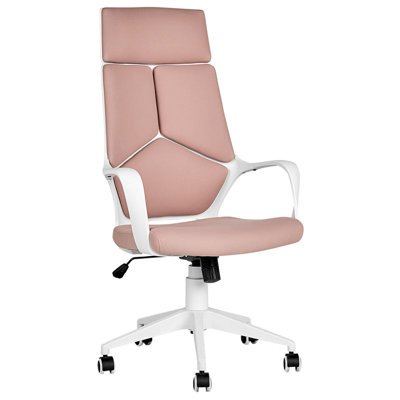 B&Q -  Office Chair Delight Peach Pink
