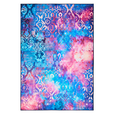B&Q -  Rug Orvella Multicolour 140 X 200 Cm