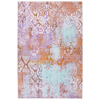 B&Q -  Rug Zenvira Multicolour 200 X 300 Cm