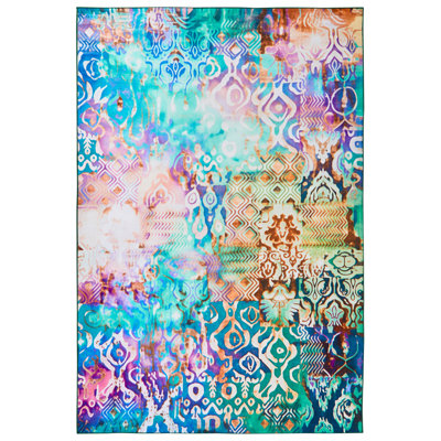 B&Q -  Rug Isvanta Multicolour 200 X 300 Cm