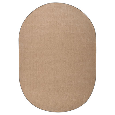 B&Q -  Shaggygy Rug Demre Sand Beige 160 X 230 Cm