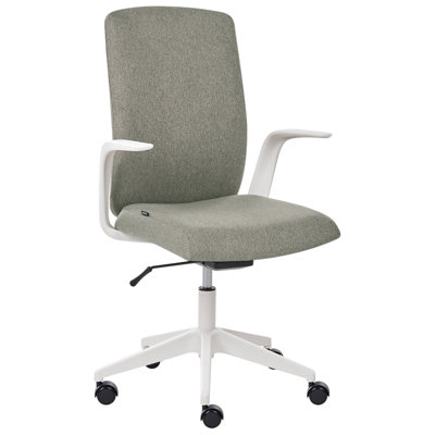 B&Q -  Office Chair Captain Fabric Green