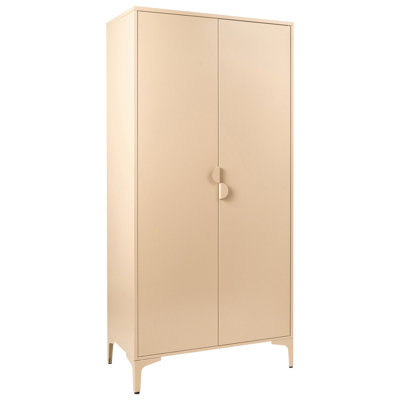 B&Q -  Industrial Wardrobe Ardura Beige Metal