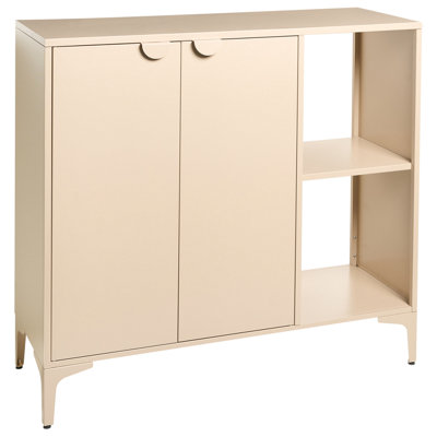 B&Q -  2 Door Sideboard Ardura Metal Beige