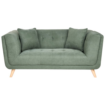 Beliani Sofa 2 Seater Habo Fabric Green from B&Q