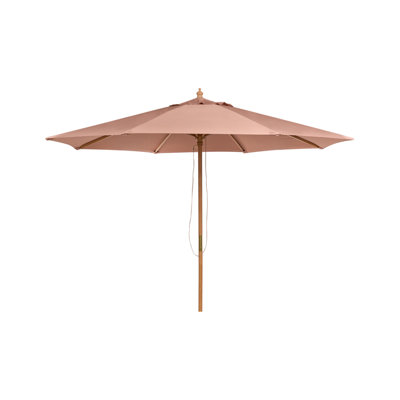 Beliani Market Parasol 270 Cm Toscana Brown from B&Q