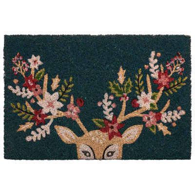Beliani Doormat Sagay Multicolour 40 X 60 Cm Coir from B&Q