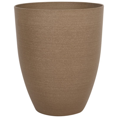 B&Q -   Plant Pot Croton 43 Cm Brown