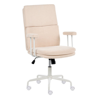B&Q -  Office Chair Vero Fabric Light Beige