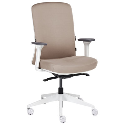 B&Q -  Office Chair Kamilon Fabric Taupe