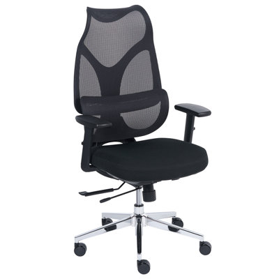 B&Q -  Office Chair Velio Fabric Black