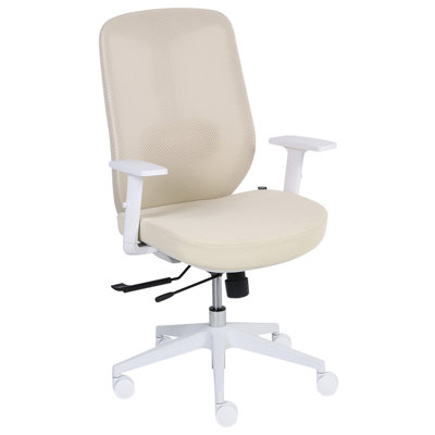 B&Q -  Office Chair Zelar Fabric Beige