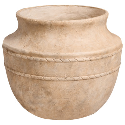 B&Q -  Traditional Plant Pot Askio 56 Cm Beige