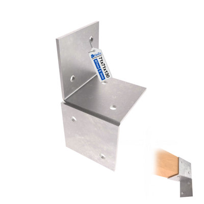 Gezu Impex Pergola Wall Bracket Hot Dip Galvanised - Pergola Wall Mount Bracket - 71 X 71 Mm B&Q