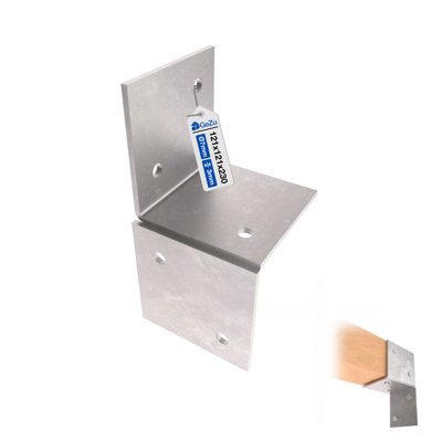Gezu Impex Pergola Wall Bracket Hot Dip GalvanisedPergola Wall Mount Bracket121 X 121 mm from B&Q