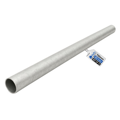 Gezu Impex  Tube 27mm X 700mm Hot Dip Galvanised Set Of 12  Pipe For Tube Clamps Handrails Frames  Construction from B&Q