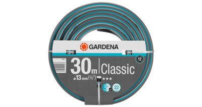 Gardena Classic Hose 13mm (1/2") 30M from B&Q