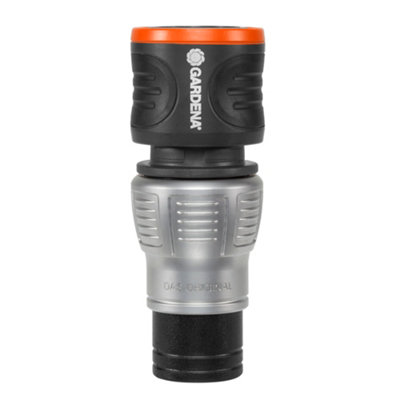 Gardena Round Hose Pipe Connector 13mm ½" from B&Q
