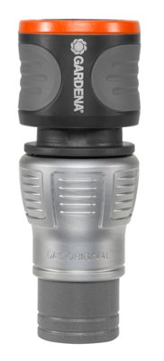 Gardena Premium Round Hose Pipe Connector 13mm ½" from B&Q
