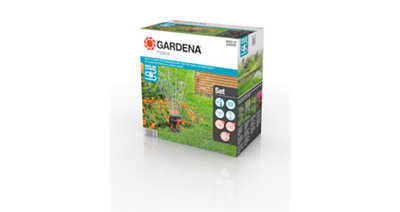 Gardena Start Set Pipeline Oscill.sprinkler from B&Q