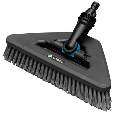 Gardena Cleansystem Handle Brush Soft Flex Corner Angled Large Delicate Cleaning from B&Q