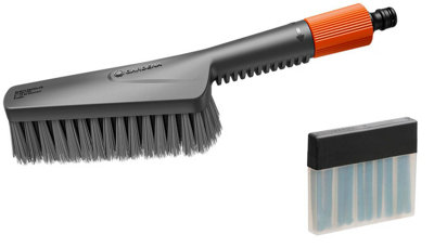 Gardena Cleansystem Hand Brush Soft S Wash Set & Soap Shampoo Sticks Window from B&Q