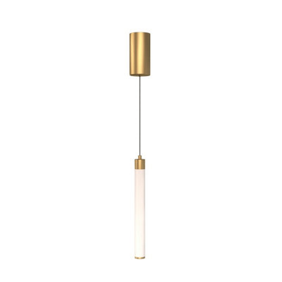 Luminosa Lighting Luminosa Ray Slim Pendant Ceiling Light Gold 3000K 1000Lm from B&Q