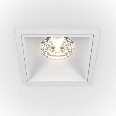 Luminosa Lighting Luminosa Maytoni Alfa Led Recessed Downlight White1150Lm3000K from B&Q