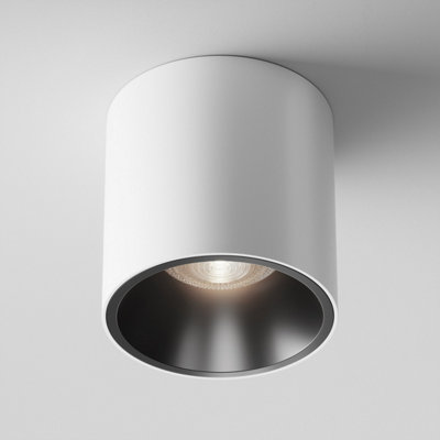 Luminosa Lighting Luminosa Maytoni Alfa Led Dimmable Surface Mounted Downlight White900Lm4000K from B&Q
