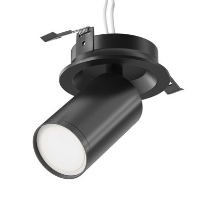Luminosa Lighting Luminosa Focus S Recessed Downlight Black 1Xgu10 from B&Q