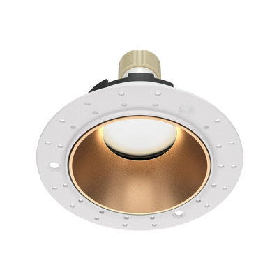Luminosa Lighting Luminosa Share Trimless Recessed Downlight Gold 1Xgu10 from B&Q