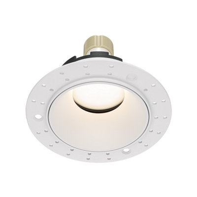 Luminosa Lighting Luminosa Share Trimless Recessed Downlight White 1Xgu10 from B&Q