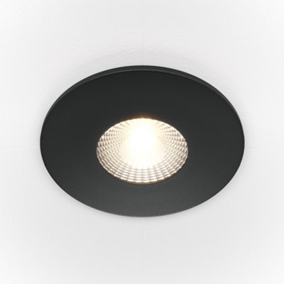 Luminosa Lighting Black Luminosa Maytoni Zen Recessed Downlight 4000K