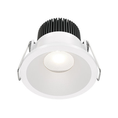 Luminosa Lighting Luminosa Zoom Outdoor Recessed Downlight White 4000K 660Lm Ip65 from B&Q
