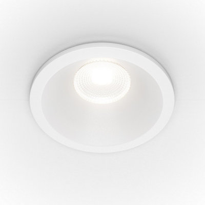 Luminosa Lighting Luminosa Maytoni Zoom Dimmable Recessed Downlight White 3000K Ip65
