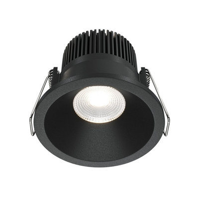 Luminosa Lighting Luminosa Zoom Led Recessed Wall Lamp Black 4000K Dimmable Ip65 from B&Q