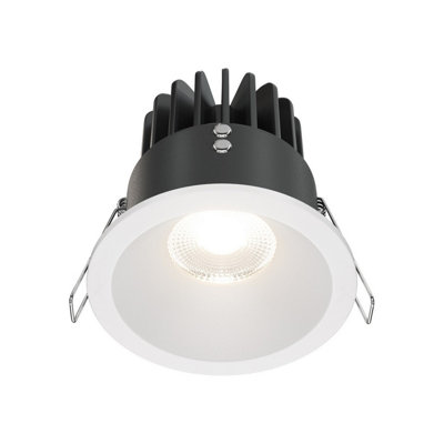 Luminosa Lighting Luminosa Zoom Outdoor Recessed Downlight Dimmable White 4000K 990Lm Ip65 from B&Q