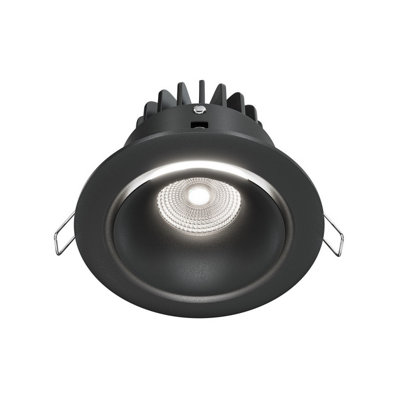Luminosa Lighting Luminosa Yin Recessed Downlight Black 4000K 830Lm